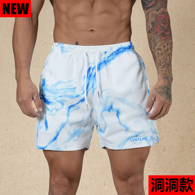 Eric Emanuel EE Suvised meeste lühikesed püksid Jõusaal Fitness Treening Võrk kiiresti kuivav Sörkimine Vabaaja Spordipüksid Meeste Korvpallipüksid