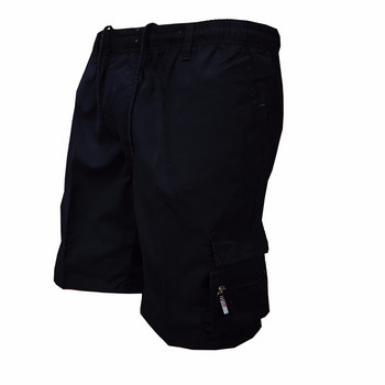 Summer Military Cargo Σορτς Ανδρικό Καμουφλάζ Tactical Short Παντελόνι με πολλές τσέπες Μονόχρωμο ανδρικό παντελόνι μεγάλου μεγέθους