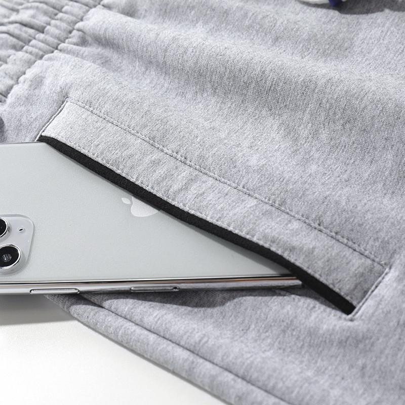 Vasariniai krepšinio šortai Vyriški vienspalviai kvėpuojanti virvelė Laisvi laisvalaikio šortai Aukštos kokybės treniruoklių salė Bėgimas Sportas Puskelnės Vyriški