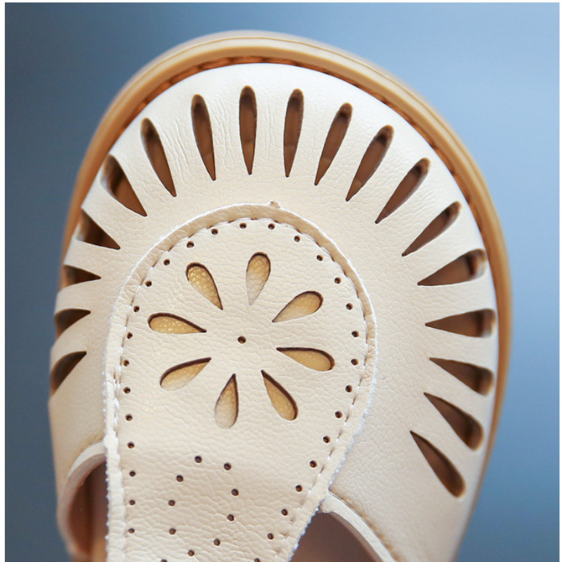 Κορίτσια Νέα σανδάλια Παιδικά κούφια μαλακή σόλα Παπούτσια σκαλιστά μόδας Princess Παπούτσια παραλίας Hot cut-outs Princess