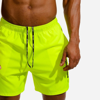 Флуоресцентно зелени летни къси панталони за фитнес джогинг за 2020 г. Мъжки къси панталони за бягане Спортни тренировки Бързосъхнещи шорти за тренировка във фитнес зала Спортни шорти