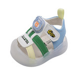 Dječje sandale 2023. Ljeto, nove prozračne mekane dna koje se ne kližu za dječake Baotou sandale za plažu za dječake, udobne tenisice od 2 do 6 godina