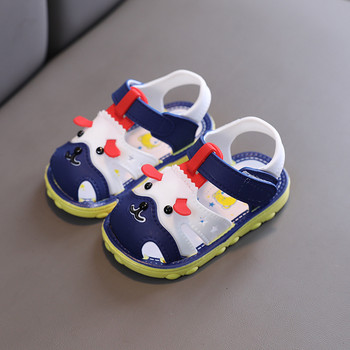Детски обувки Летни сандали за момче Бебешки обувки за малко дете Сандали Лято 2022 Меки неплъзгащи се плажни сандали Бебешки дишащи