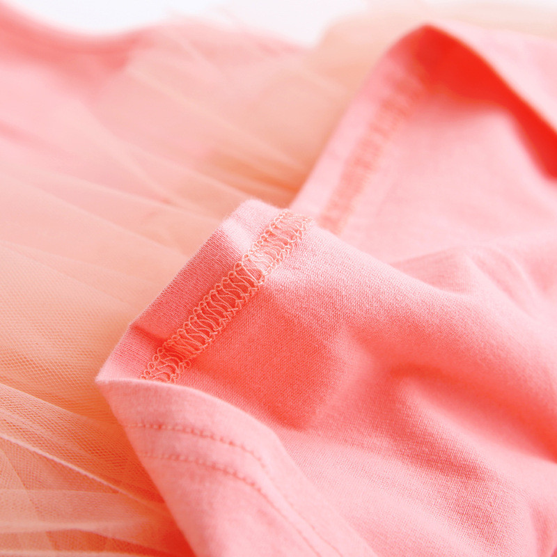 Nyári baba lány pamut mellény hercegnő ruhák fekete fehér szürke rózsaszín lány hálós ruha Koreai ujjatlan varrás bolyhos ruha