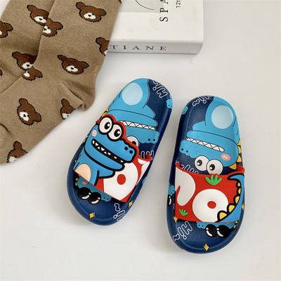 Iznenađenje, dinosaurus, dječje papuče, dječaci, djevojčice, slatke kućne sobne papuče iz crtića, ljetne modne, ležerne neklizajuće kupaonske cipele