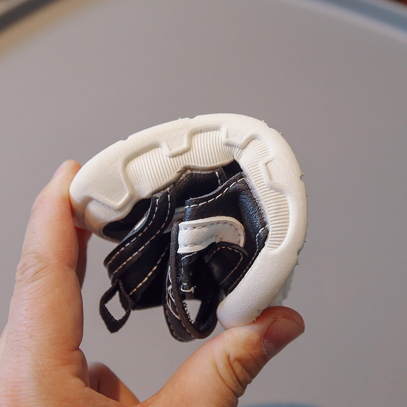 Ležerne sportske Ljetne cipele za bebe, dječake, djevojčice, dječje sandale za plažu s mekanim poliuretanskim dnom, nove protuklizne dječje sandale s kukom i omčom