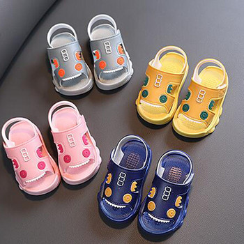 2023 Summer Baby Boys Sandals 1 έως 3 ετών Παιδικά παπούτσια Υπαίθρια Παιδικά Κορίτσια Σανδάλια παραλίας Cartoon Toddler Firstwalker CSH1431