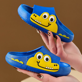 Παιδικές παντόφλες Cartoon Αντιολισθητικά Παπούτσια Μπάνιου Σπίτι Βρεφικές Παιδικές Παντόφλες Καλοκαιρινή μαλακό πάτο Flat Παπούτσια Αγόρια