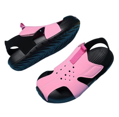 Gyerekcipők Strand EVA Strandszandálok Divat Sportcipők Lányok Hollow Out Cipők Nyári Candy Színes Fiúszandálok