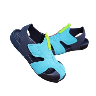 Gyerekcipők Strand EVA Strandszandálok Divat Sportcipők Lányok Hollow Out Cipők Nyári Candy Színes Fiúszandálok