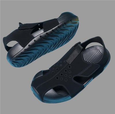 Gyerekcipők Strand EVA Strandszandálok Divat Sportcipők Lányok Hollow Out Cipők Nyári Candy Színes Fiúszandálok