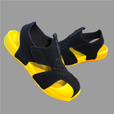 Gyerekcipők Strand EVA Strandszandálok Divat Sportcipők Lányok Hollow Out Cipők Nyári Candy Színes Fiúszandálok