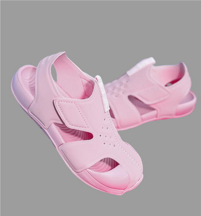 Gyerekcipők Strand EVA Strandszandálok Divat Sportcipők Lányok Hollow Out Cipők Nyári Candy Színes Fiúszandálok