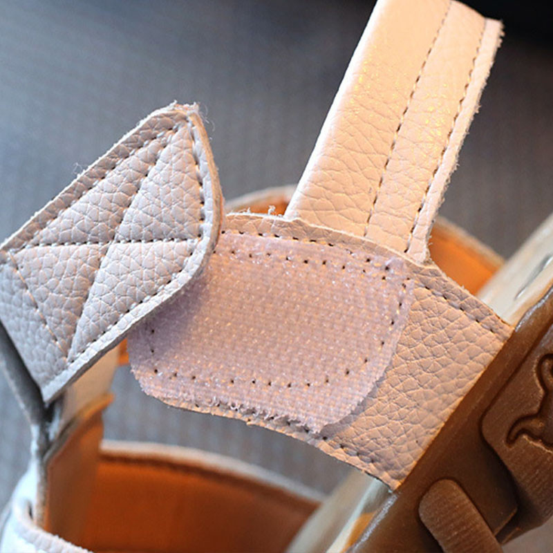 Καλοκαιρινά αγορίστικα σανδάλια PU Δερμάτινα ρετρό casual Gladiator Roman Beach Παπούτσια για μικρά παιδιά Μαλακές σόλες Παιδικά παπούτσια Flats G03065