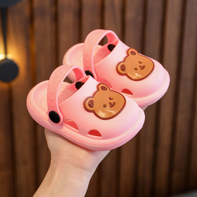 Baby Toddler Παιδικά Slip-on Σανδάλια κινουμένων σχεδίων για αγόρια κορίτσια Απαλές καλοκαιρινές τσουλήθρες παραλίας Bone Resinchildren Ελαφρύ παπούτσια νερού