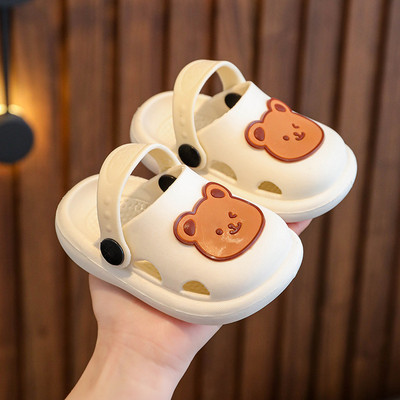 Baby Toddler Παιδικά Slip-on Σανδάλια κινουμένων σχεδίων για αγόρια κορίτσια Απαλές καλοκαιρινές τσουλήθρες παραλίας Bone Resinchildren Ελαφρύ παπούτσια νερού