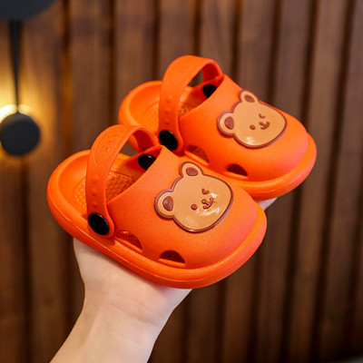 Baby Toddler Παιδικά Slip-on Σανδάλια κινουμένων σχεδίων για αγόρια κορίτσια Απαλές καλοκαιρινές τσουλήθρες παραλίας Bone Resinchildren Ελαφρύ παπούτσια νερού