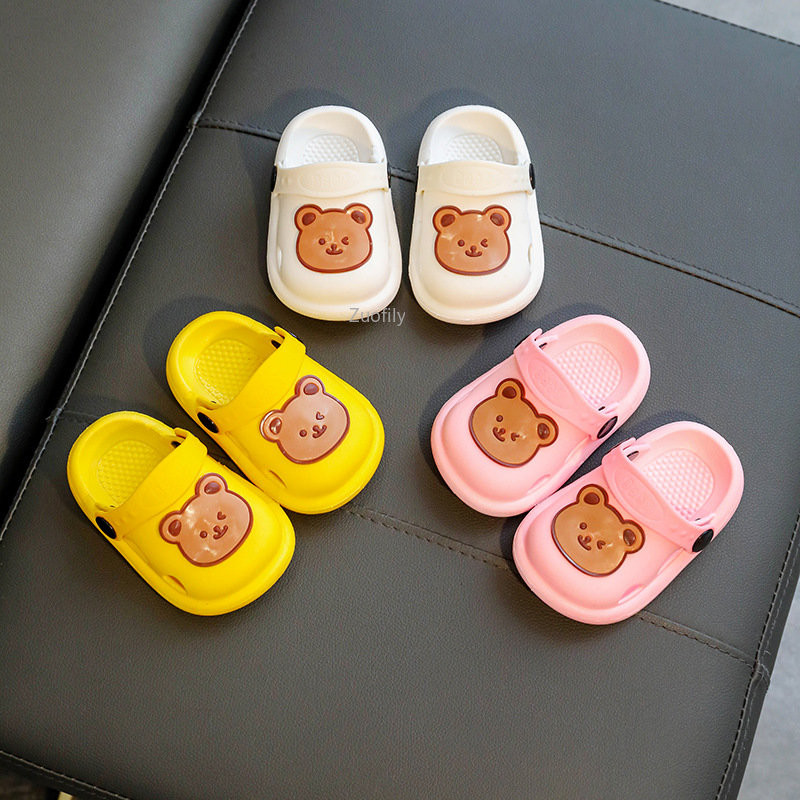Baby Toddler Παιδικά Slip-on Σανδάλια κινουμένων σχεδίων για αγόρια κορίτσια Απαλές καλοκαιρινές τσουλήθρες παραλίας Bone Resinchildren Ελαφρύ παπούτσια νερού