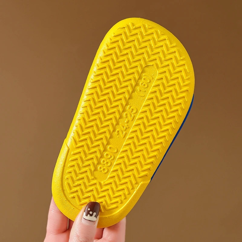 Vasaros vaikiškos šlepetės Mielos animacinės krokodilo kietos minkštos šlepetės neslystančios namuose paplūdimio vaikiškos šlepetės Batai berniukams mergaitėms