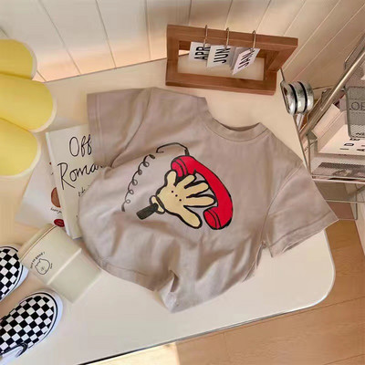 Nove majice za dječake 2022. Ljetna dječja odjeća Dječje majice kratkih rukava za djevojčice Majice kratkih rukava za dječake Ugodna majica s O-izrezom