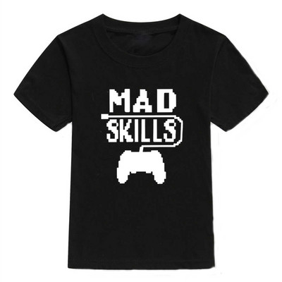 Ljetna modna dječja pamučna majica kratkih rukava 2022. Majica kratkih rukava za dječake Odjeća za dječake Majice kratkih rukava s printom Grafike Dječja odjeća 2-10 godina