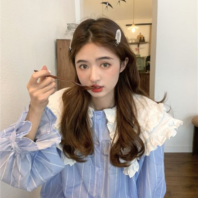 Ingek Női Sweet Lady Lovely College Japán Stílus Minden meccs alkalmi patchwork Camisas De Mujer Egyszerű női új dizájn hangulatos