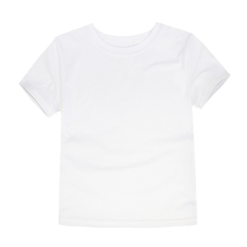 12 värvi tüdrukud riidest poisid tüdrukud soliidsed t-särgid lastele lühikeste varrukatega puuvillane T-särk Laste suvised särgid 2–14-aastastele beebidele