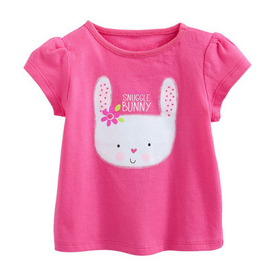 Jauni Bērnu meiteņu T krekls Vasaras Bērnu Kokvilnas Topi Toddler T-krekli Apģērbi Bērnu Apģērbi Karikatūras T-krekli Īsām piedurknēm 2-9G
