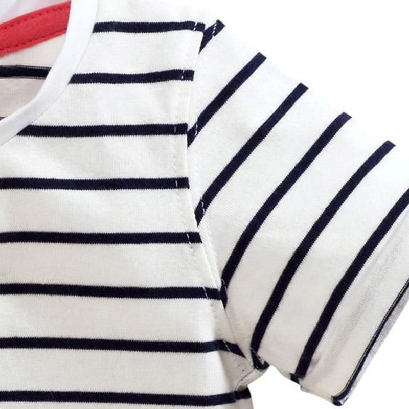 Nauji vaikiški marškinėliai mergaitei Vasariniai kūdikių medvilniniai viršutiniai marškinėliai mažiems vaikams Drabužiai Vaikiški drabužiai Animaciniai marškinėliai trumpomis rankovėmis 2–9 m.