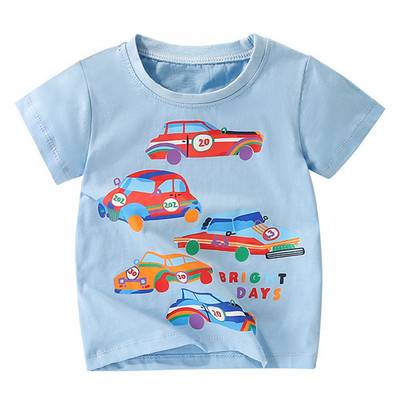 Pamučne majice za djevojčice od 2 do 8 godina, slatka dječja majica s printom jednoroga za djevojčice, dječja ljetna majica kratkih rukava, dječja odjeća