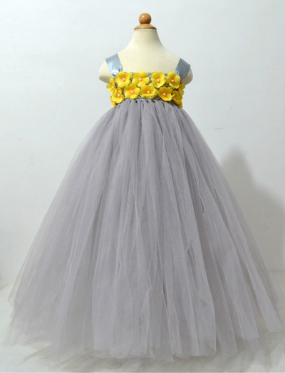 Warna Pelangi Gadis Bunga Tutu Gaun Anak Berbulu Vintage Gaun balska haljina od tila s Ikat Kepala Anak Gaun Pesta Kostum