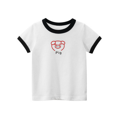 2023. aasta suvi, 2–8-aastased lapsed, tüdrukud, lühikesed püksid, varrukatega T-särgid, trükitud väike tüdruk, T-särgid, tüdrukud, väikelapsed, tüdrukud, riided