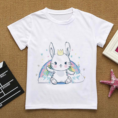 Χαριτωμένο κουκουβάγια καρτούν κορίτσι Παιδικά μπλουζάκια για κορίτσια καλοκαιρινά ρούχα μονόκερος Βρεφικά μπλουζάκια Παιδικά καινούργια μανίκια ρούχα Γραφικό μπλουζάκι μπλουζάκι