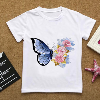 Χαριτωμένο κουκουβάγια καρτούν κορίτσι Παιδικά μπλουζάκια για κορίτσια καλοκαιρινά ρούχα μονόκερος Βρεφικά μπλουζάκια Παιδικά καινούργια μανίκια ρούχα Γραφικό μπλουζάκι μπλουζάκι