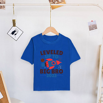 Big Brother 2023 εμπριμέ παιδικό μπλουζάκι Βρεφική ανακοίνωση Παιδικό μπλουζάκι Μπλουζάκι για αγόρια Κοντομάνικο νήπιο μπλουζάκι Casual ρούχα