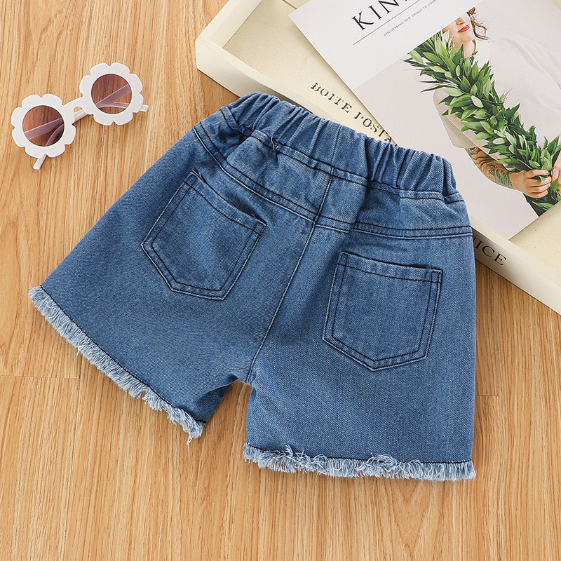 IENENS Djece Djevojčice Ljetna traper odjeća Kratke hlače Traperice Odjeća Dječje djevojčice Ležerne kratke hlače Donji dio dojenčadi