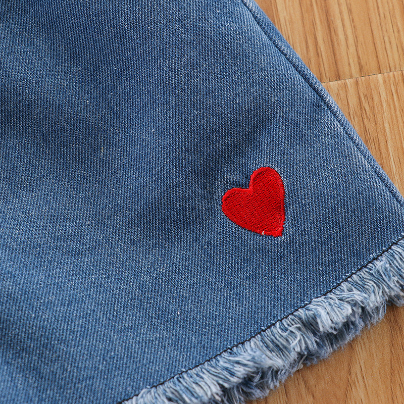 IENENS Djece Djevojčice Ljetna traper odjeća Kratke hlače Traperice Odjeća Dječje djevojčice Ležerne kratke hlače Donji dio dojenčadi