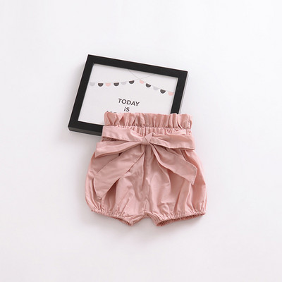 Καλοκαιρινό σορτς για μικρά κορίτσια Βρεφικά σορτς από μασίφ βαμβακερό παιδικό σορτς Big bowknot Baby Bloomers PP σορτς