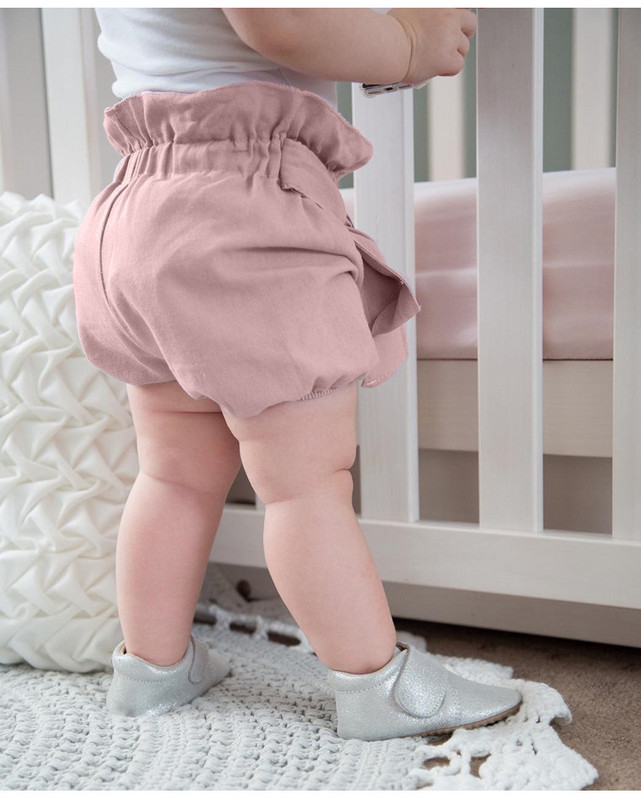 Καλοκαιρινό σορτς για μικρά κορίτσια Βρεφικά σορτς από μασίφ βαμβακερό παιδικό σορτς Big bowknot Baby Bloomers PP σορτς