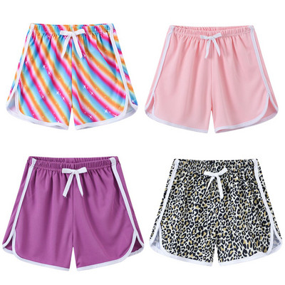 VEENIBEAR Summer Girls Shorts Soft Cotton Girls Boys Pants Casual Beach Shorts Pants Kids Children Pants For Age 3-11T