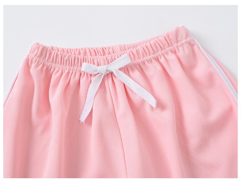 VEENIBEAR Vasaros mergaičių šortai Minkštos medvilnės mergaičių kelnės berniukams Kasdieniai paplūdimio šortai kelnės Vaikiškos kelnės vaikiškos 3-11 t.