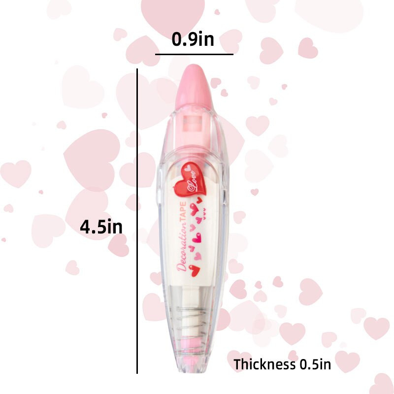 Nėrinių koregavimo juosta Animacinis filmas Širdies formos lipdukas Pasidaryk dienoraštis Užrašų knygelės dekoravimas Juokingi raštinės reikmenys Popieriaus dekoras Žaislas vaikams Dovana