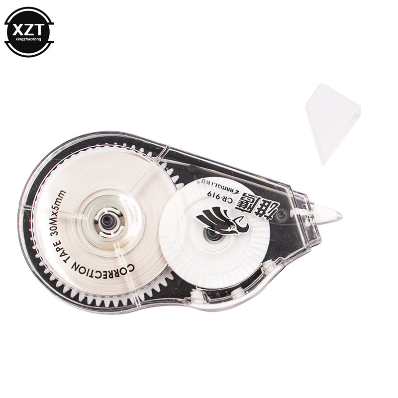 Roller de 30M de mare capacitate Bandă de corectare a curelei corecte Corretiva Papeleria Papetarie pentru studenți, birou, școală, articole de papetărie