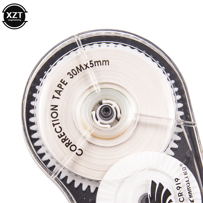 Roller de 30M de mare capacitate Bandă de corectare a curelei corecte Corretiva Papeleria Papetarie pentru studenți, birou, școală, articole de papetărie