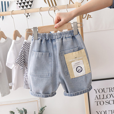IENENS Kids Boys Kratke hlače za plažu Traperice Dječja odjeća Hlače Denim Clothing Bermuda Dojenčad Mala djeca Baby Boy Ležerne hlače