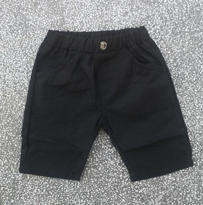 Jednobojne dječje hlače Odjeća za djevojčice Dječje hlače za dječake kratke hlače veličina 90~130 ljetne plažne bombone bijele tkane