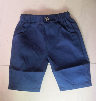 Jednobojne dječje hlače Odjeća za djevojčice Dječje hlače za dječake kratke hlače veličina 90~130 ljetne plažne bombone bijele tkane