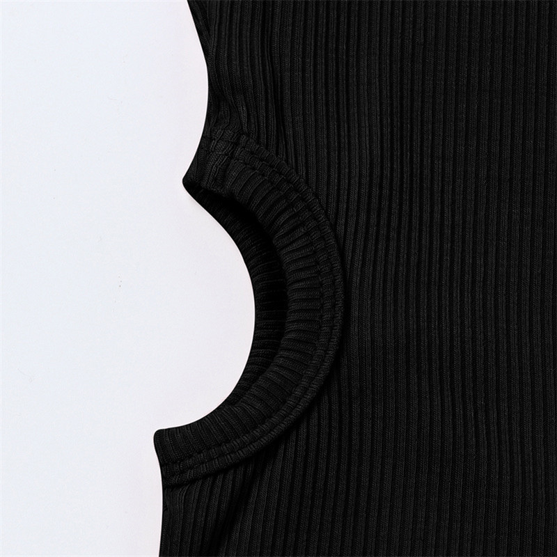 Dječje kratke majice za djevojčice Donje rublje Jednobojna tinejdžerska odjeća Ležerna dječja tinejdžerska vesta Grudnjak bez rukava Ljeto 2022.