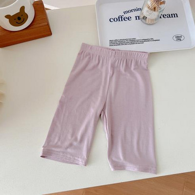 Ljetne kratke hlače za djevojčice 2023. Jednobojne kratke hlače s volanima Ležerna dječja odjeća 90-140 cm