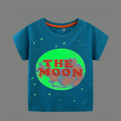 SAILEROAD 2022 új nyári pamut rövid ujjú rajzfilm kotró pólók gyerek pólók fiúk gyerekruhák